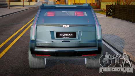 Cadillac Escalade Richman для GTA San Andreas