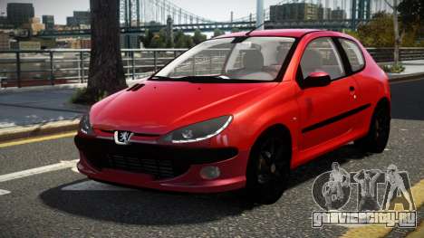 Peugeot 206 99th для GTA 4