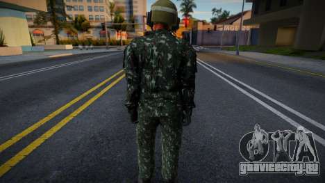 Skin Exercito Brasileiro Cavalaria Blindada 2 для GTA San Andreas
