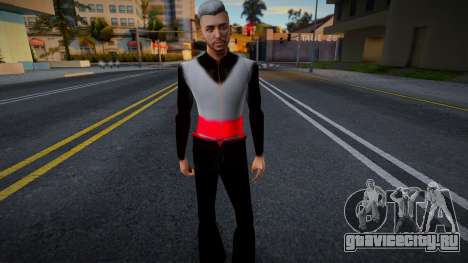 Black gilipollas fusionado con jugador GTA 5 для GTA San Andreas