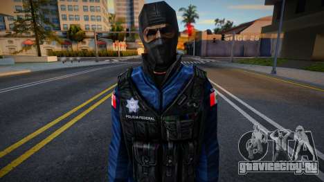 Новый полицейский в балаклаве для GTA San Andreas