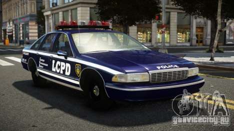 Chevrolet Caprice Police V1.1 для GTA 4