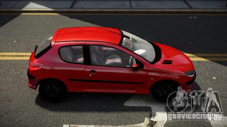 Peugeot 206 99th для GTA 4