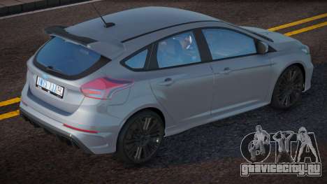 Ford Focus RS Pac для GTA San Andreas
