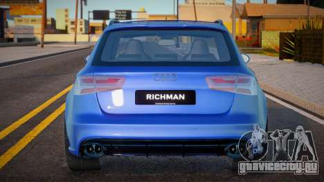 Audi RS6 Richman для GTA San Andreas