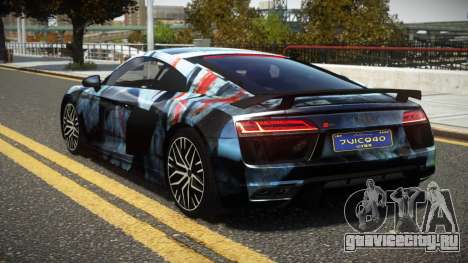 Audi R8 V10 Plus Racing S3 для GTA 4