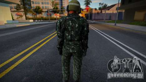 Skin Exercito Brasileiro Cavalaria Blindada 4 для GTA San Andreas