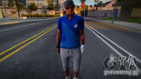 New CJ Casual V2 Carl Johnsom Golfer Outfit DLC для GTA San Andreas