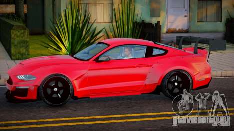 Ford Mustang Shelby Widebody для GTA San Andreas