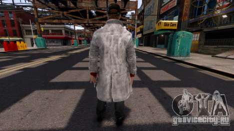 [PED] Aiden Pearce from WATCH_DOGS UPDATED для GTA 4
