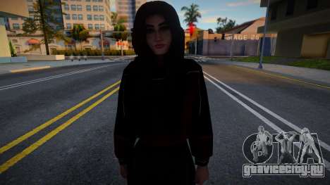 Свитшот и черные лосины 2 для GTA San Andreas