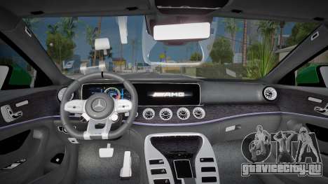 Mercedes-Benz GT63S 4MATIC UKR Plate для GTA San Andreas