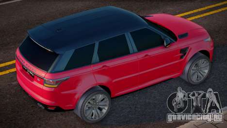 Range Rover Sport SVR Oper Style для GTA San Andreas