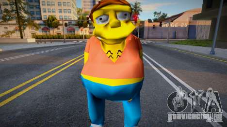 Barney Gumble De Los Simpson для GTA San Andreas