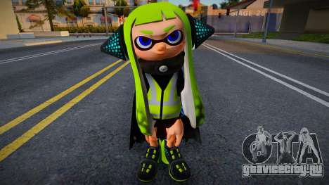 Girl Splatoon 1 для GTA San Andreas