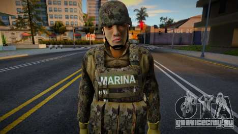 Skin De La Secretaria De Marina 3 для GTA San Andreas