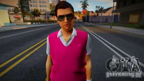Tommy Vercetti HD Default Golfer Outfit DLC The для GTA San Andreas