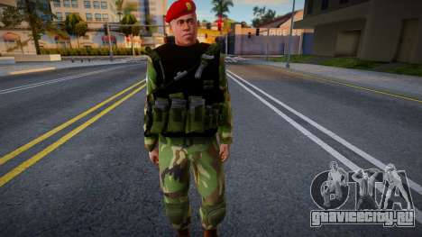 Soldado de Infanteria Paracaidista для GTA San Andreas