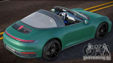 Porsche 911 Targa 4S 2021 для GTA San Andreas
