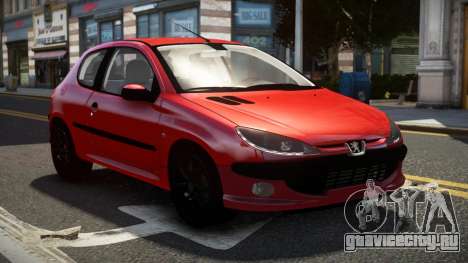 Peugeot 206 99th для GTA 4