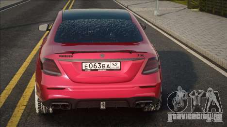 Mercedes-Benz E63s Brabus 700 Red для GTA San Andreas