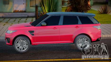 Range Rover Sport SVR Oper Style для GTA San Andreas