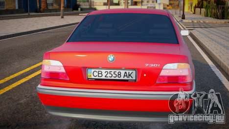 BMW 730 E38 UKR Plate для GTA San Andreas