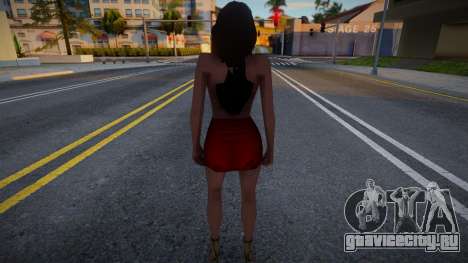 Красное платье для GTA San Andreas