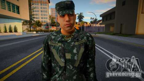 Skin Exercito Brasileiro INFANTARIA 2 для GTA San Andreas