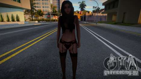 Девушка в нижнем белье 6 для GTA San Andreas