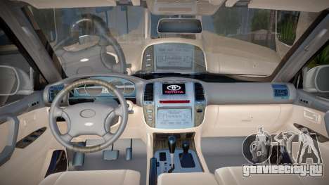 Toyota Land Cruiser 100 FIST для GTA San Andreas