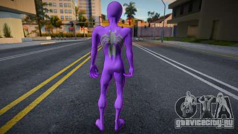 Black Suit from Ultimate Spider-Man 2005 v6 для GTA San Andreas