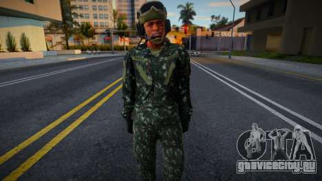 Skin Exercito Brasileiro Cavalaria Blindada 1 для GTA San Andreas