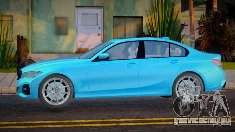 BMW 3 Series G20 2020 UKR Plate для GTA San Andreas