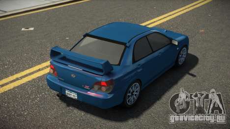 Subaru Impreza WRX STi G-Sport для GTA 4