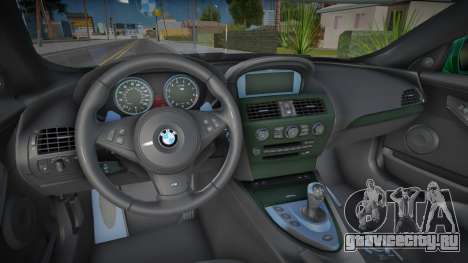 BMW M6 Coupe Fist для GTA San Andreas