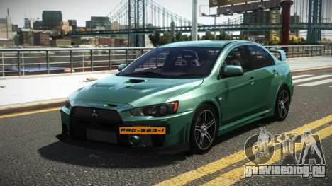 Mitsubishi Lancer Evolution X Sport V1.2 для GTA 4