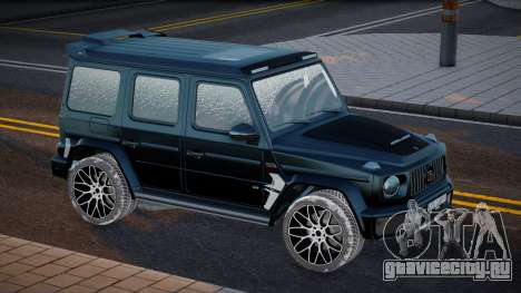 Mercedes-Benz G63 Brabus 700 Black для GTA San Andreas