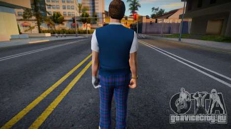 Tony Montana Casual V3 Golfer Outfit DLC The Con для GTA San Andreas