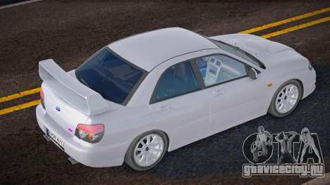 Subaru Impreza STI PL для GTA San Andreas