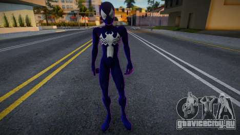 Black Suit from Ultimate Spider-Man 2005 v7 для GTA San Andreas