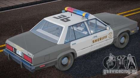 Ford Fairmont Los Santos County Sheriff 1978 для GTA San Andreas