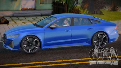 2022 Audi RS7 Sportback для GTA San Andreas