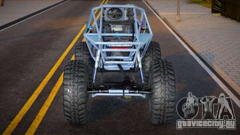 Bagged Customs Jeep Rock Crawler Polish Number для GTA San Andreas