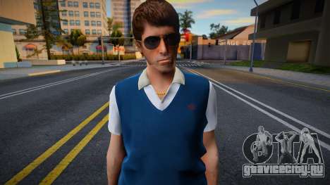 Tony Montana Casual V3 Golfer Outfit DLC The Con для GTA San Andreas