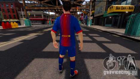 Lionel Messi Skin для GTA 4