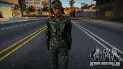 Skin Exercito Brasileiro Cavalaria Blindada 2 для GTA San Andreas