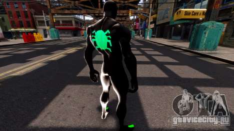MVC3 Spiderman Black Green для GTA 4