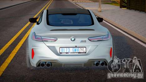 BMW M8 Competition Silver для GTA San Andreas