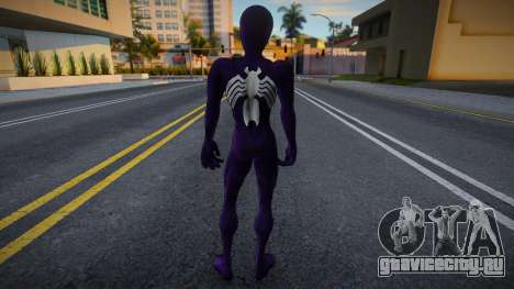 Black Suit from Ultimate Spider-Man 2005 v2 для GTA San Andreas